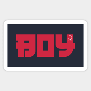 Boy Sticker